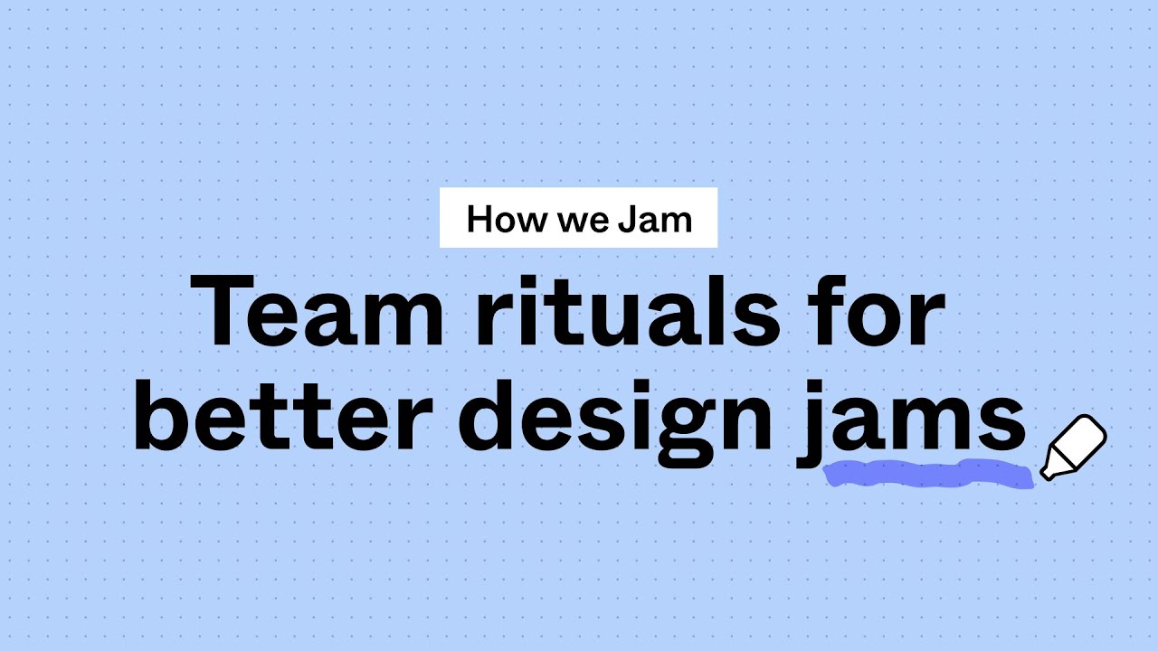 How we jam: Team rituals for better design jams