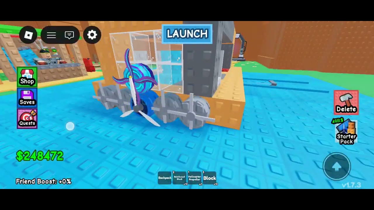 Me and my brother playing Build a plane