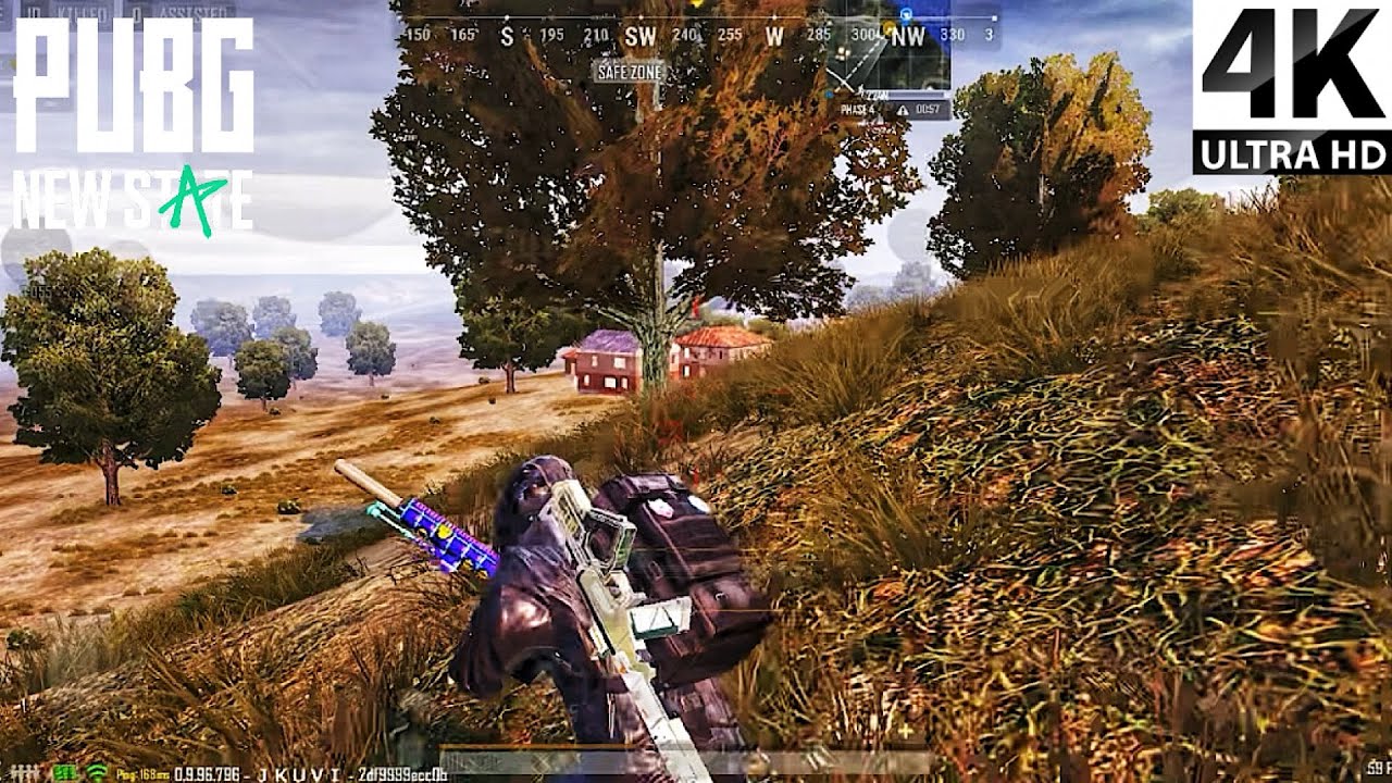 PUBG NEW STATE MOBILE ULTRA HD GRAPHICS ERANGEL GAMEPLAY 
