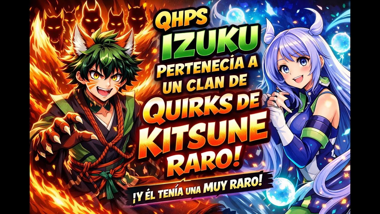 qhps izuku pertenecia a un clan de quirks de kitsune y el tenia una muy raro (Izuku x Nejire) CAP 9