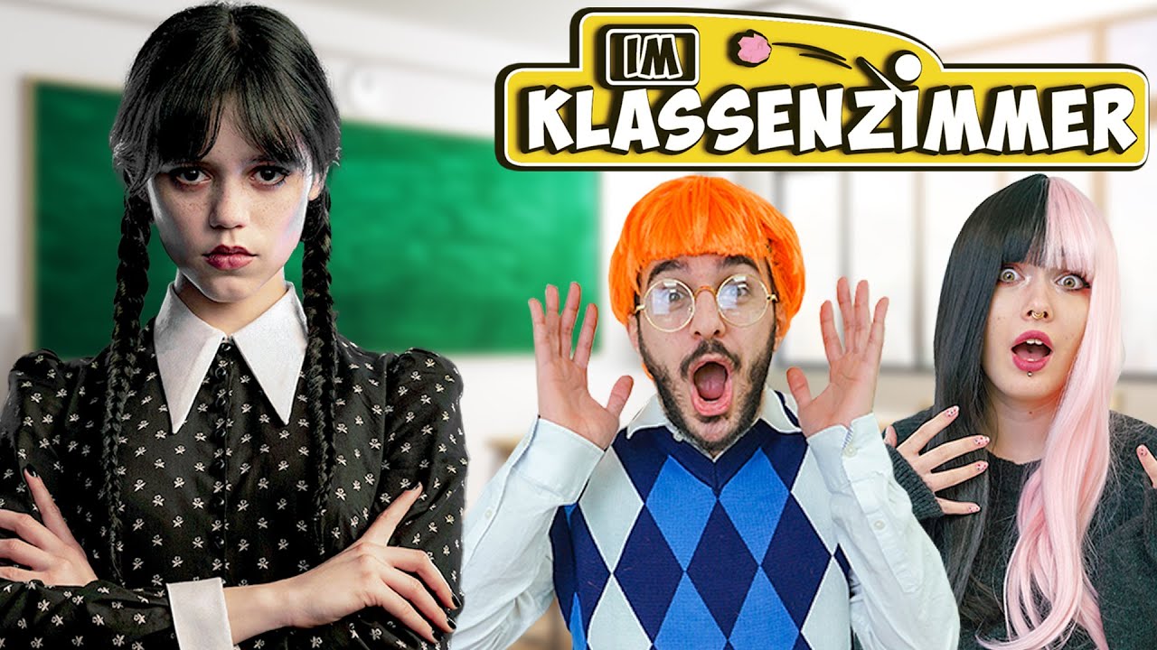 WEDNESDAY SCHAUSPIELERIN ZU BESUCH IM KLASSENZIMMER! Jenna Ortega zu Besuch! | Klassenzimmer 3 #7