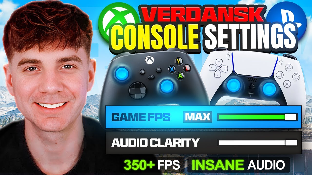 The BEST Updated Console Settings For Verdansk! (XBOX & PS5)