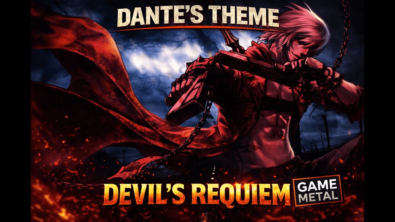 Devil's Requiem | Dante's Theme - Epic Game Metal | Devil May Cry Inspired | Aespia 🔥