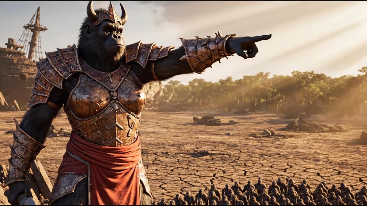 8 Million Years Ago: Battle of the Ape Warrior King | World of Prehistoric Humans