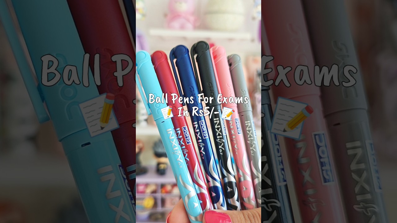 Ball Pens In 5rs/- 📝✨ Doms Inxify 0.7mm #shorts