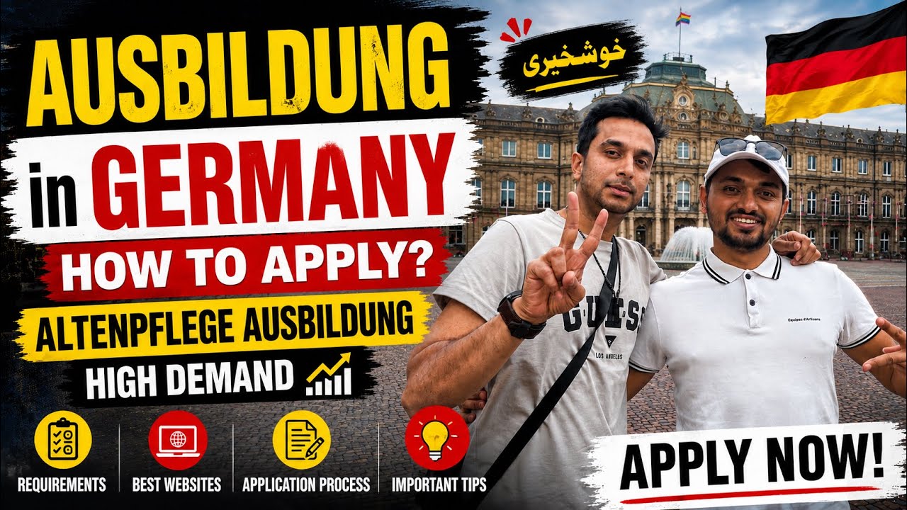 How to Apply for Ausbildung in Germany | Nursing Ausbildung 🇩🇪 | From Pakistan to Germany