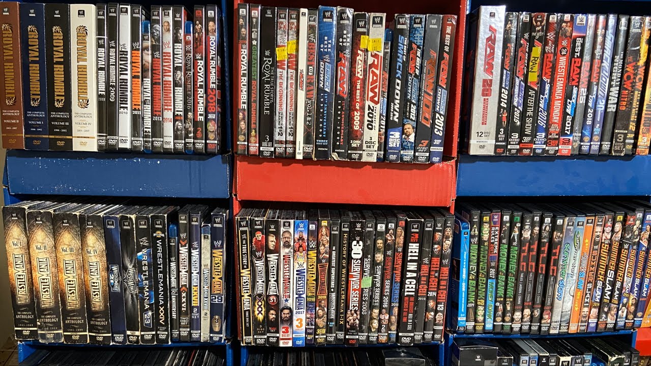 WWE 2020 - DVD & BluRay Collection