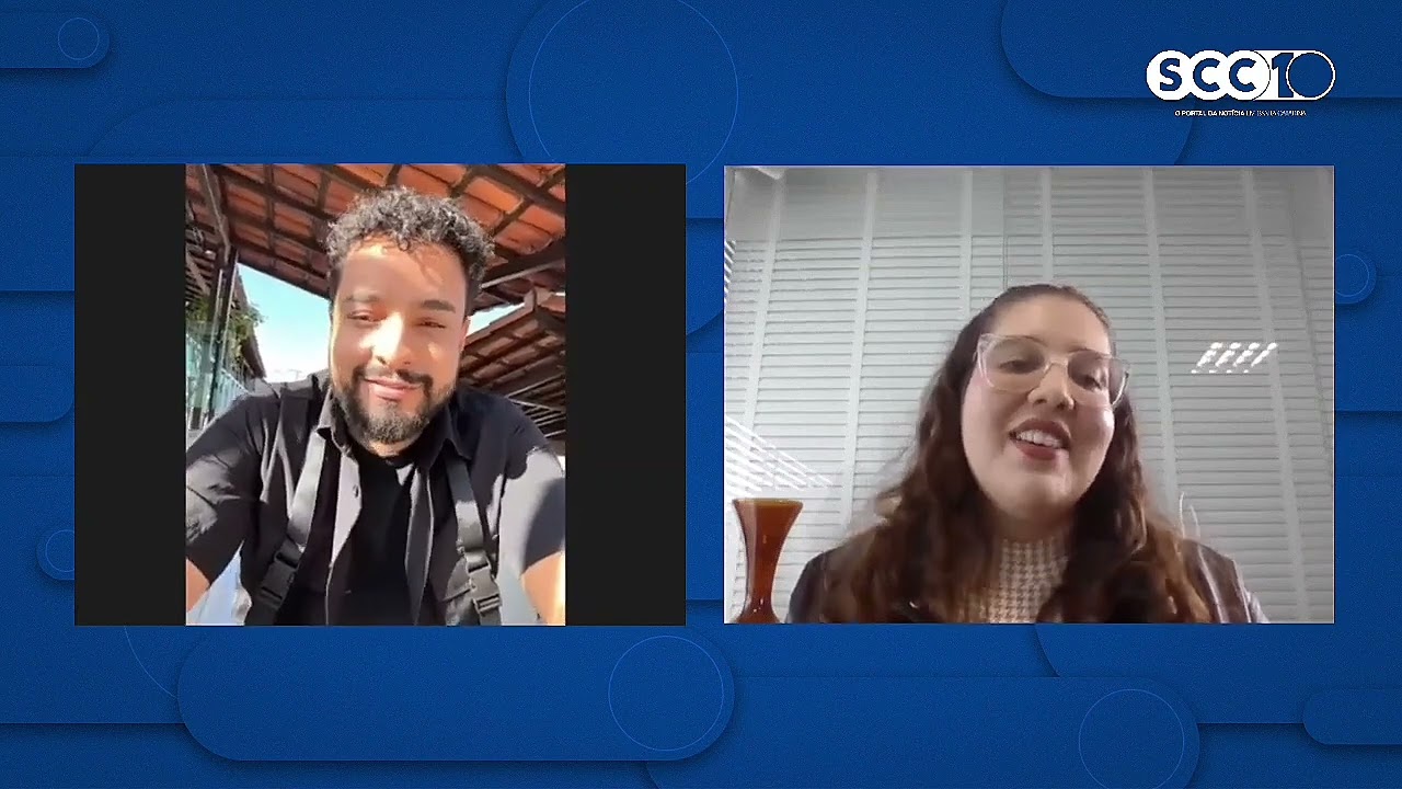 Gabriel Henrique em entrevista ao Portal SCC10 (afiliada do SBT) 