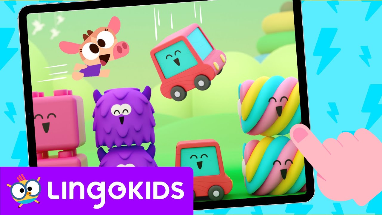 Stacking Toys GAME FOR KIDS 🎲🧸 Sort the Bridge | Lingokids Activities