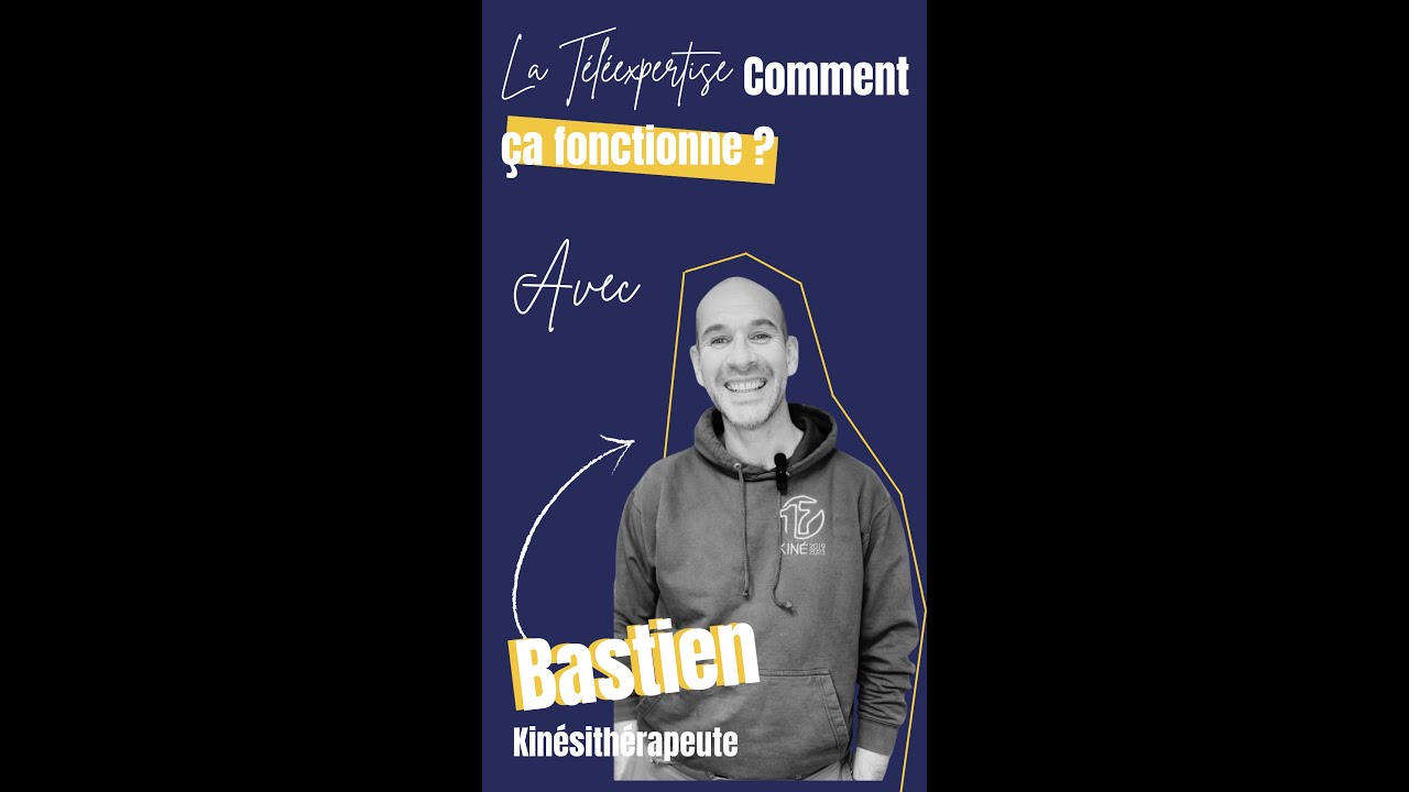 Interview Télé-expertise - EP 1 - Bastien Guelle kinésithérapeute #shorts