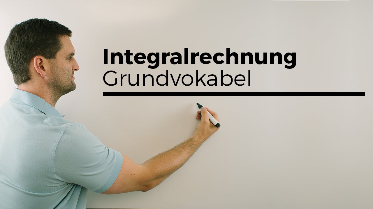 Integralrechnung Grundvokabel, Hauptsatz, Fl&auml;chenberechnung | Mathe by Daniel Jung