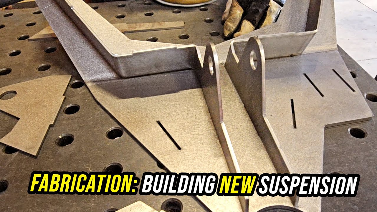 Fabrication: New Suspension With Send Cut Send