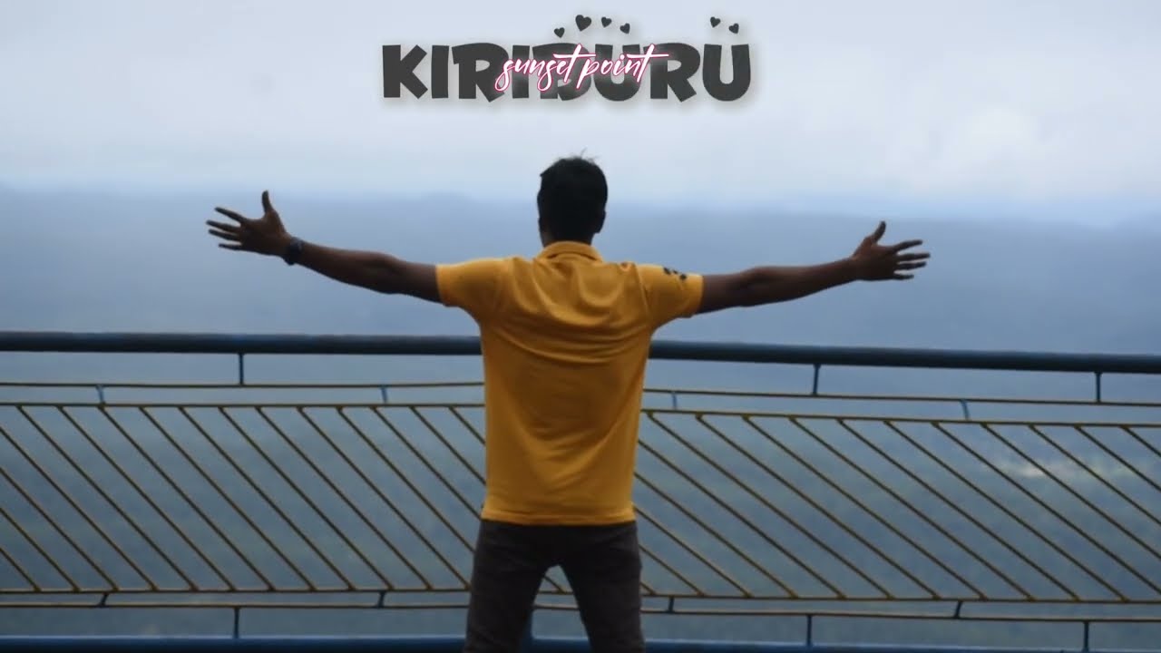 Monsoon special view of KIRIBURU sunset point ☝️☝️