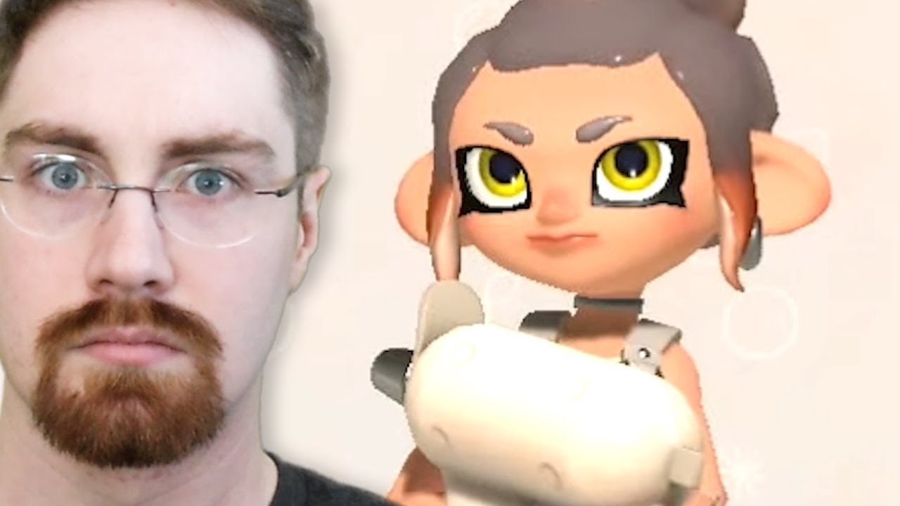 28-летний мужчина пытается пройти DLC Splatoon