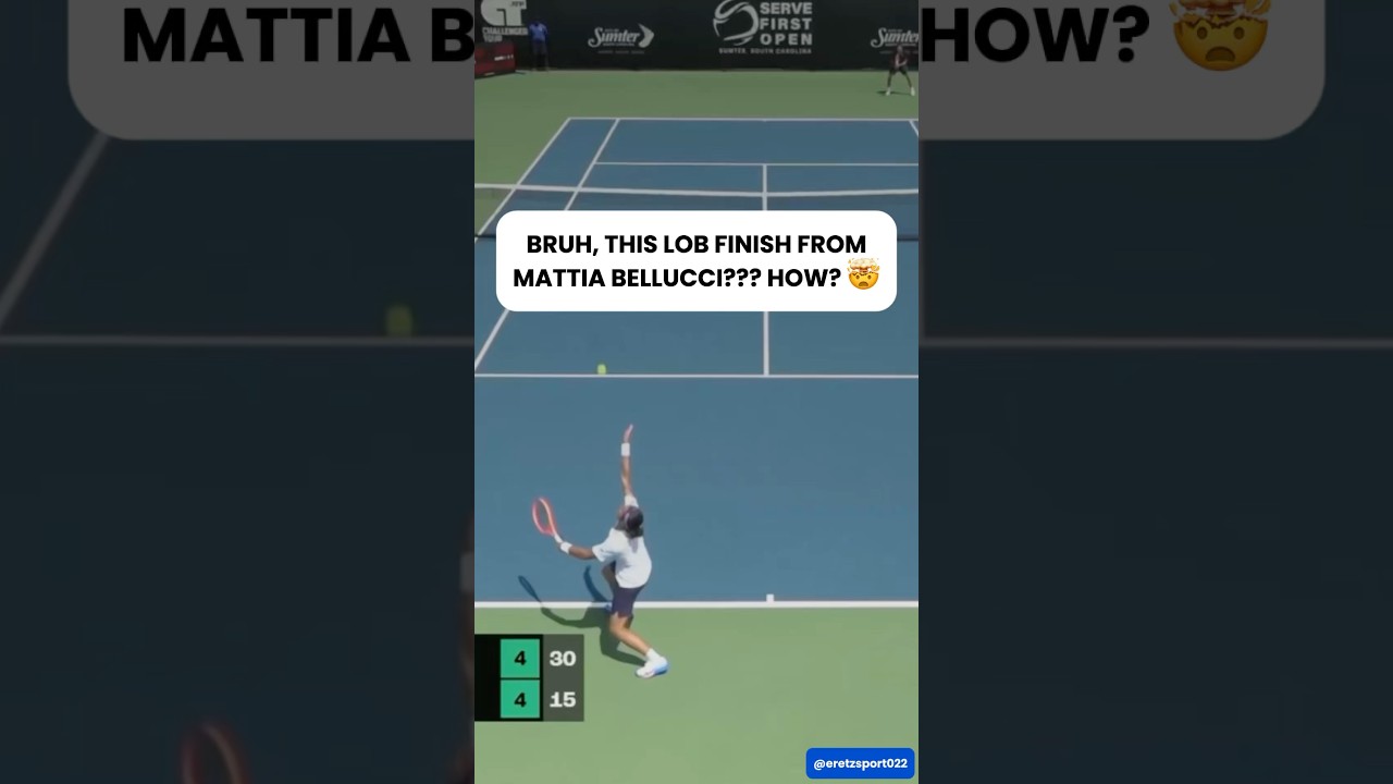 BRUH, THIS LOB FINISH FROM MATTIA BELLUCCI??? HOW? 🤯 
