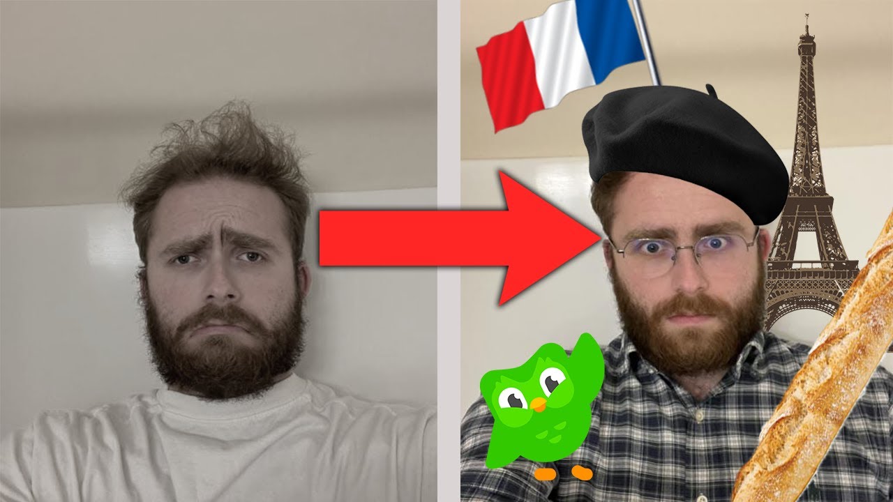 Я выучил французский до свободного владения на Duolingo