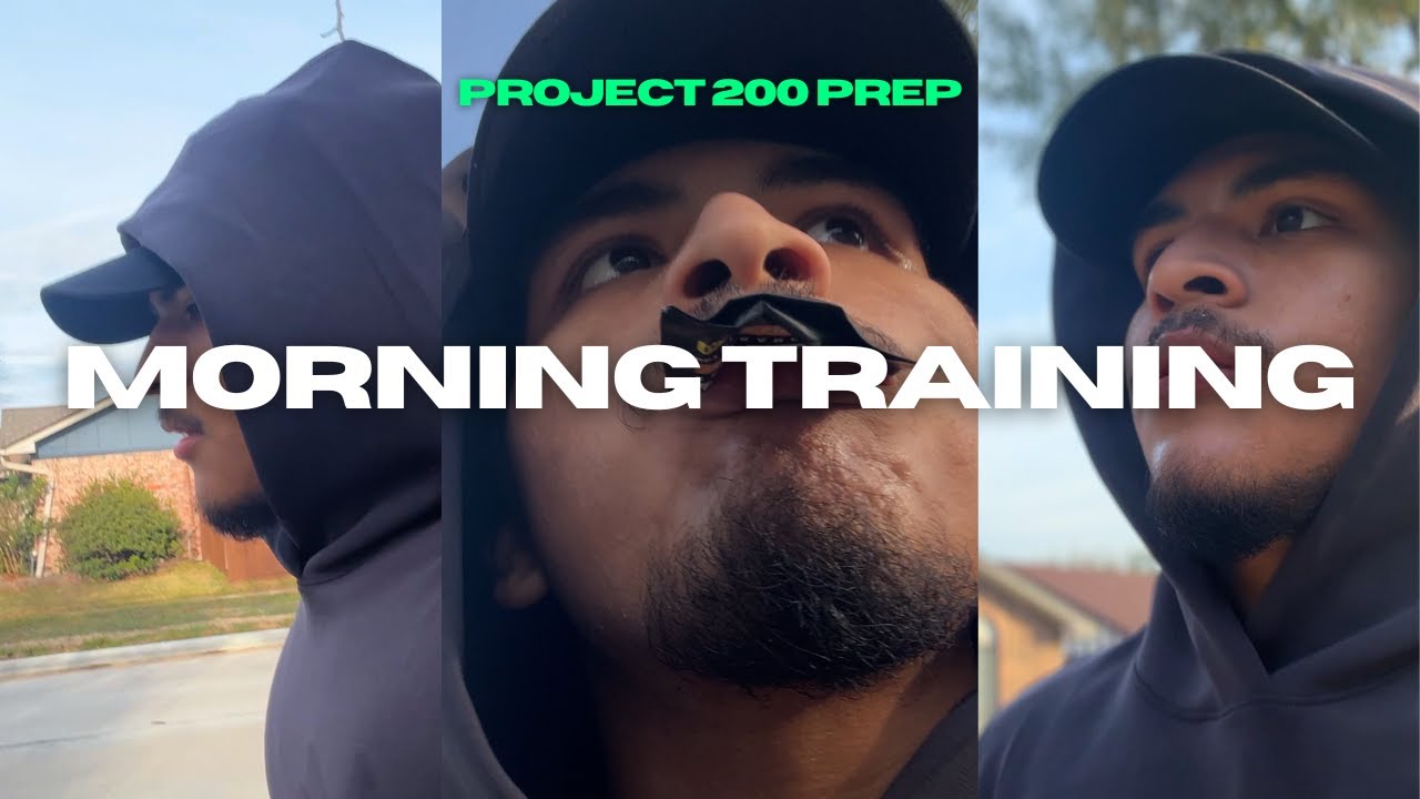 Morning Training Back From Injury | PROJECT 200 PREP