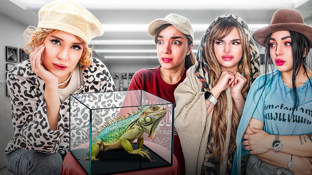 حدس بزن یا دست بزن‼️ یوتیوبرها دربرابر موجودات عجیب الخلقه🦎