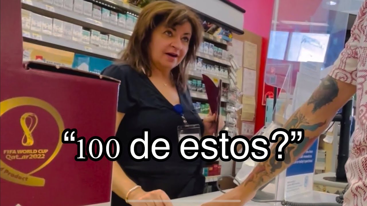 Compre el álbum del mundial Qatar 2022 con 100 sobres y esto paso 😂…
