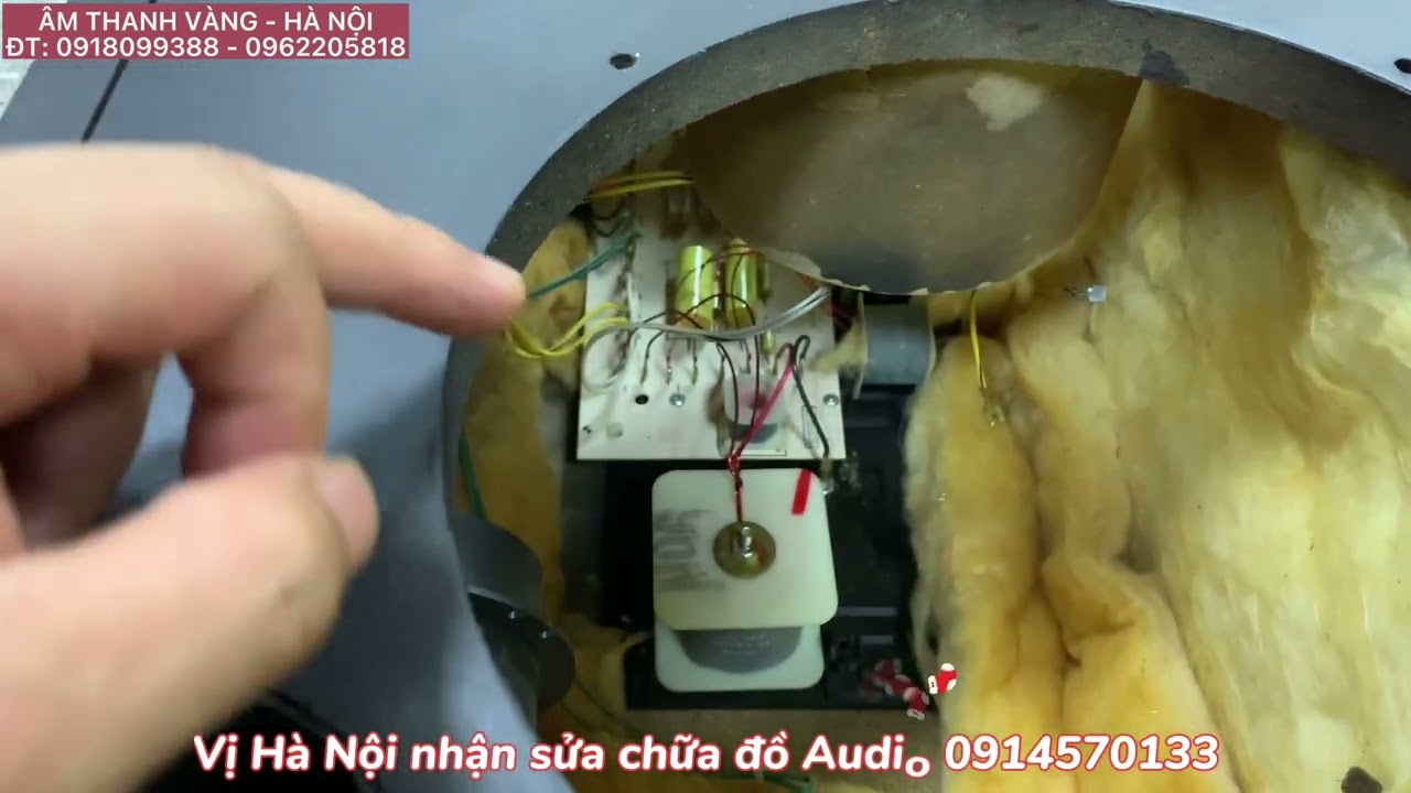 KHÁM PHÁ BÊN TRONG LOA JBL L96