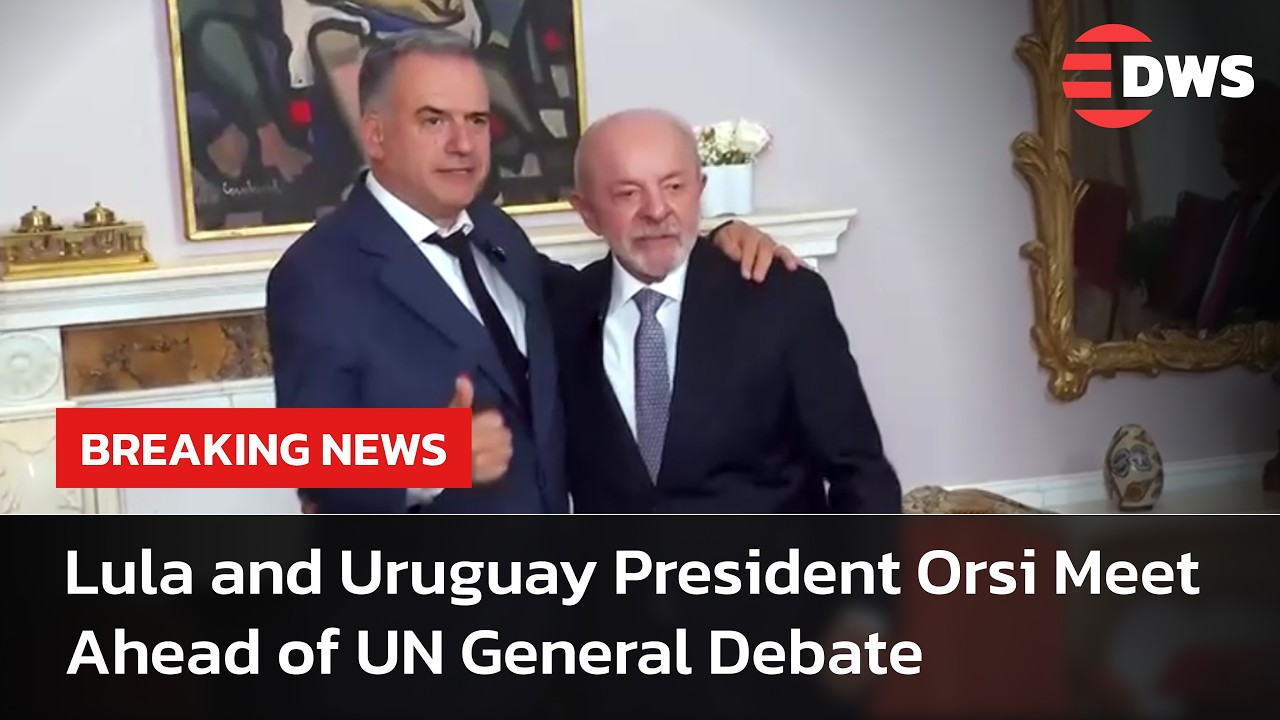 WATCH: Brazilian President Lula and Uruguay President Orsi Meet Ahead of UN General Debate | AC15