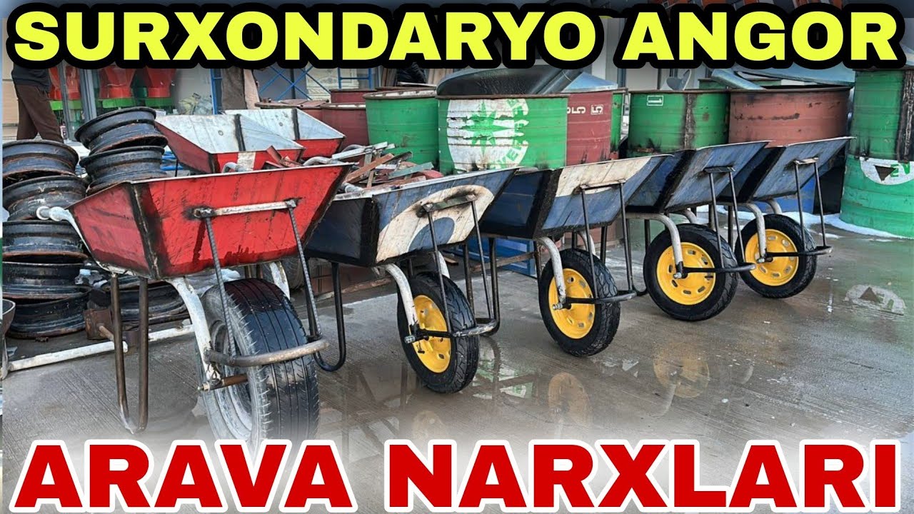 ARAVA DRABILKA MOL OXIR KONTEYNER MAXSULOTLARI NARXLARI SURXONDARYO ANGOR 