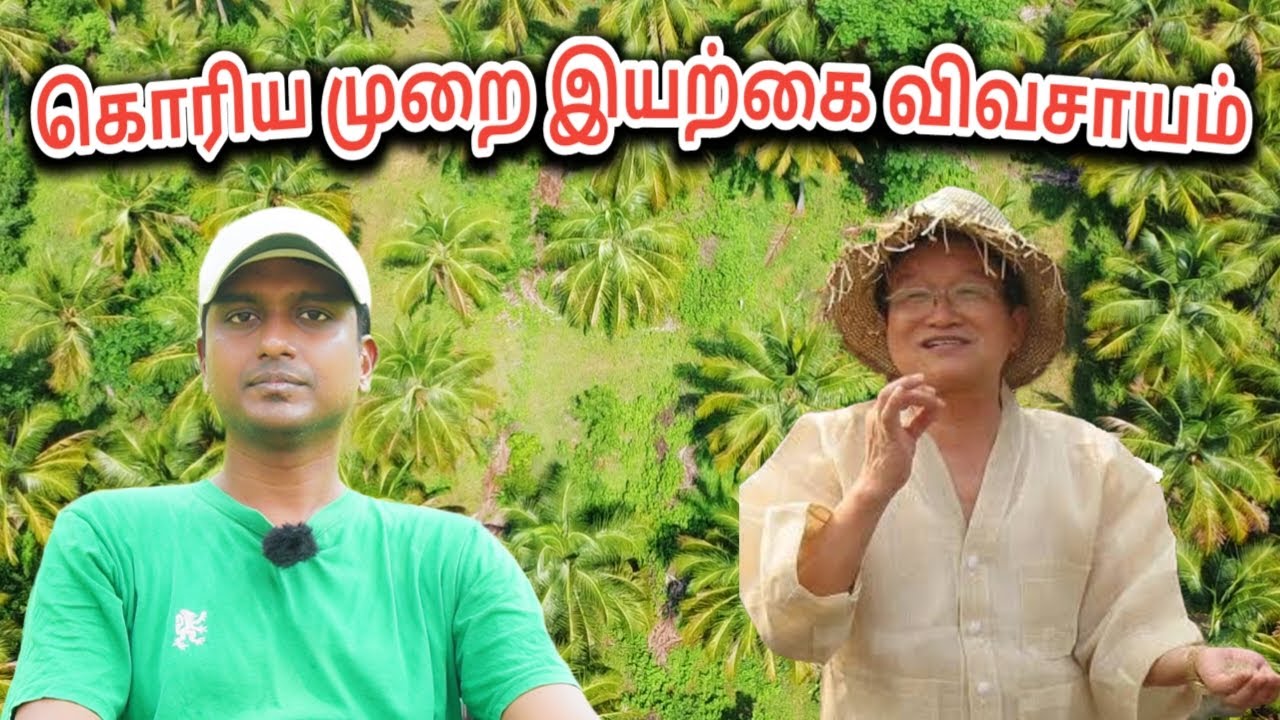 சாணம் இல்லாமல் இயற்கை விவசாயம் | தென்னை விவசாயத்தில் புதிய முயற்சி | Korean Natural Farming