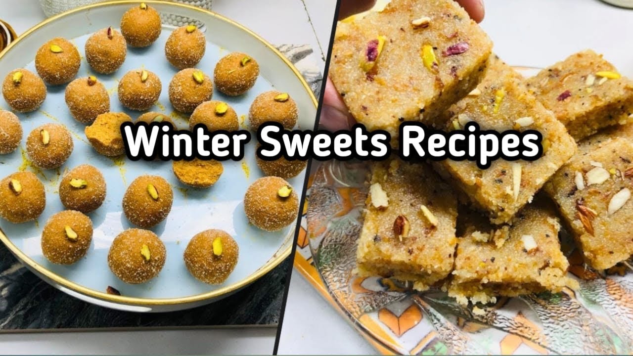 Winter Special Sweet Recipes | Homemade Winter Special Sweet Snacks By Anila’s Dining