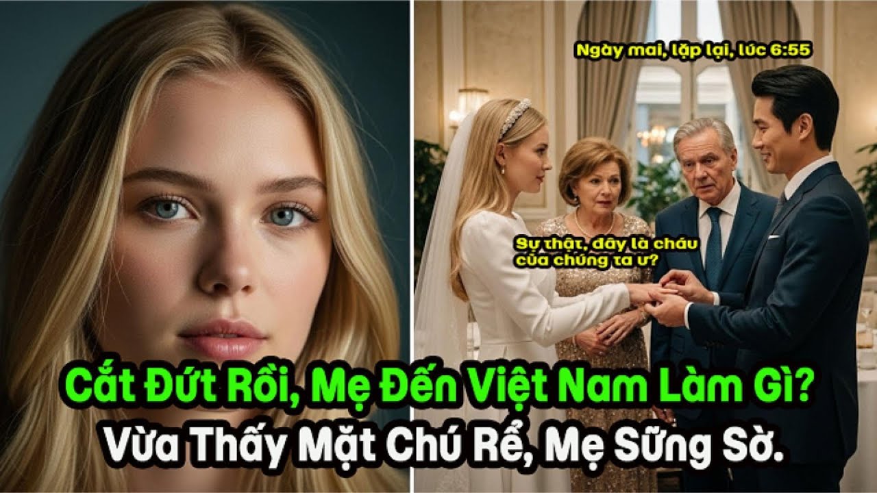 Tưởng Đã Tuyệt Giao, Cha Mẹ Người Đức Bí Mật Dự Đám Cưới Con Gái Gây Xúc Động.
