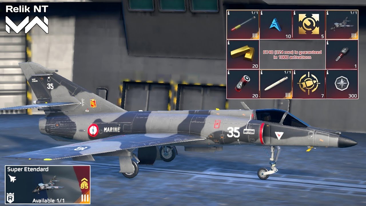 Super Etendard Strike Fighter Review | Delivery Drone Reward - Modern Warships