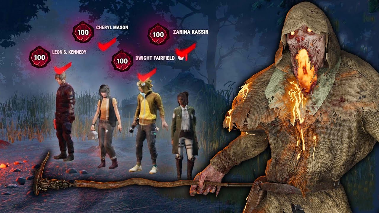 My Blight vs P400 God Squad... | DBD Rank 1 Killer Build