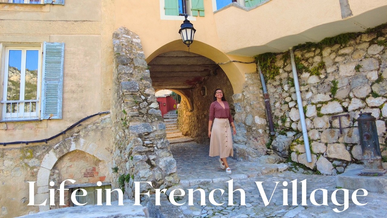 Village Life in France | Cooking, Rain & Walking in Menton