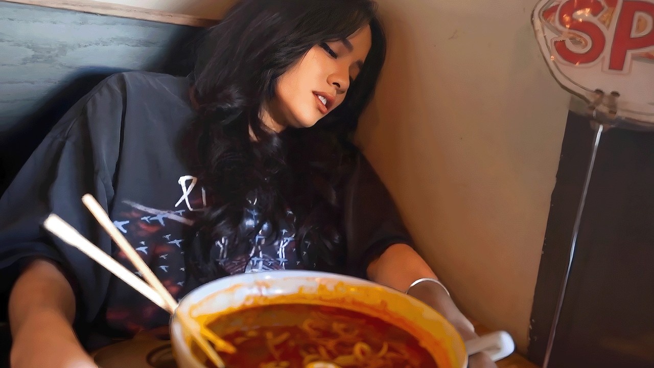 We tried the World's Spiciest Ramen...