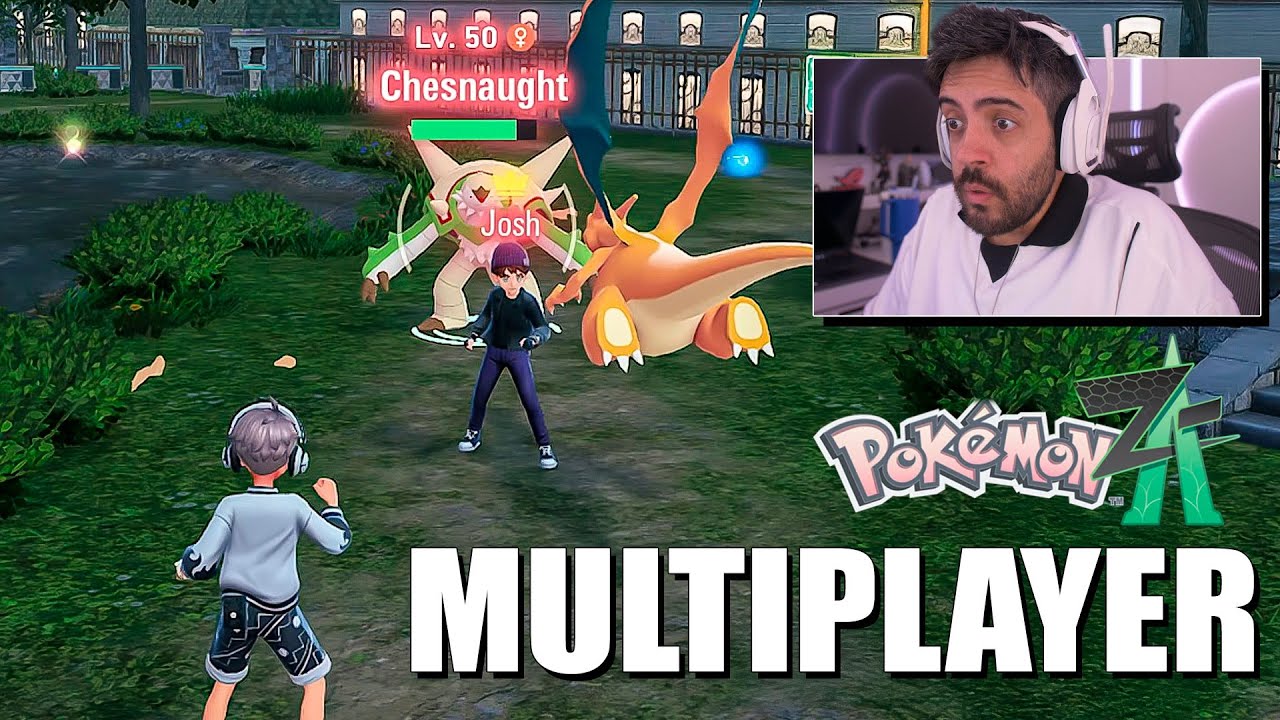 POKEMON LEGENDS Z-A : MULTIPLAYER - PRIMEIRA PARTIDA PVP!