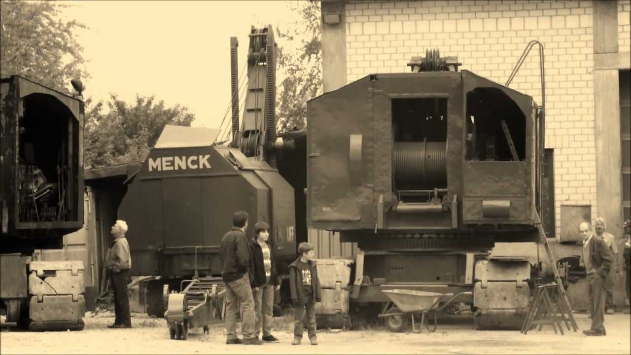 Alte Menck Seilbagger - Vintage Menck Crawler Cranes Showing Up