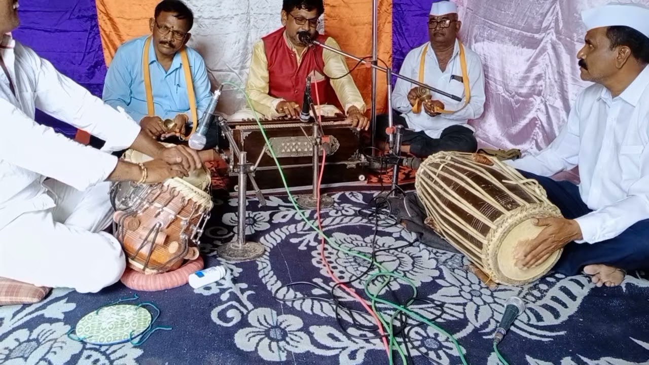 जात्याच्या मुखी घालीते मोत्याचे दाने ।  भजनसम्राट भाऊसाहेब धावडे सर । खूप भारी साथसंगत