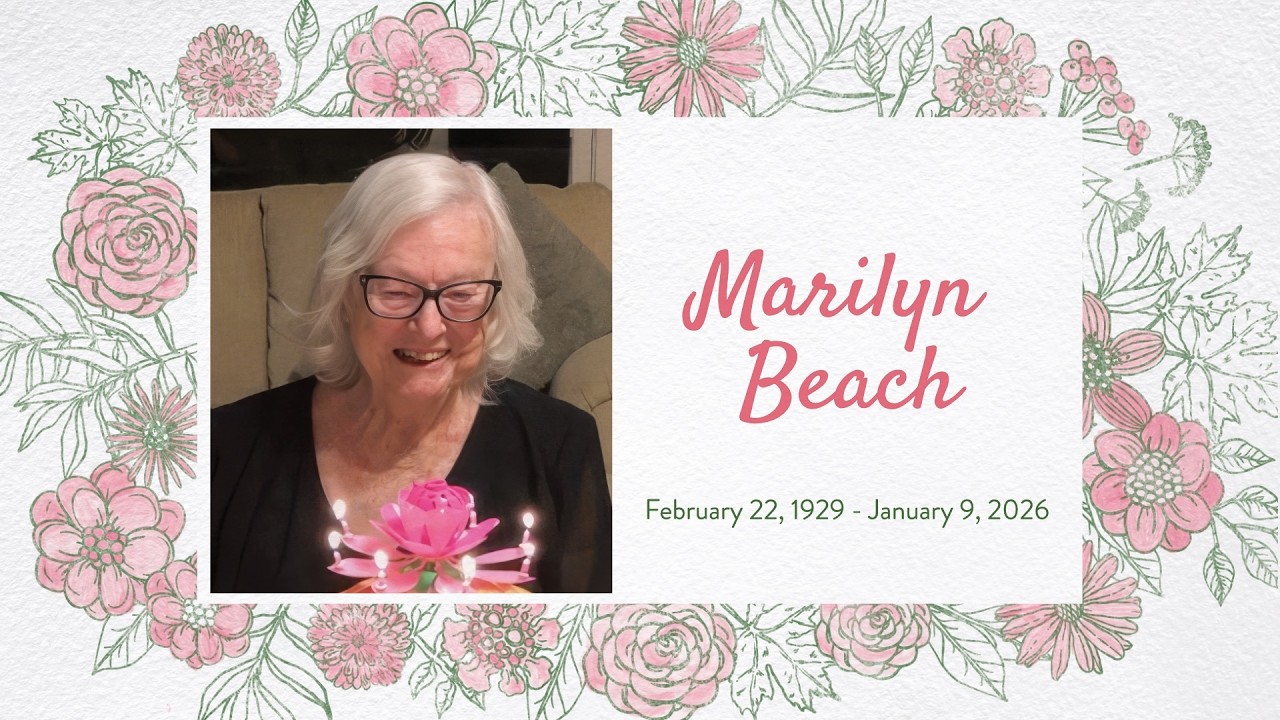 Memorial Service for Marilyn Beach
