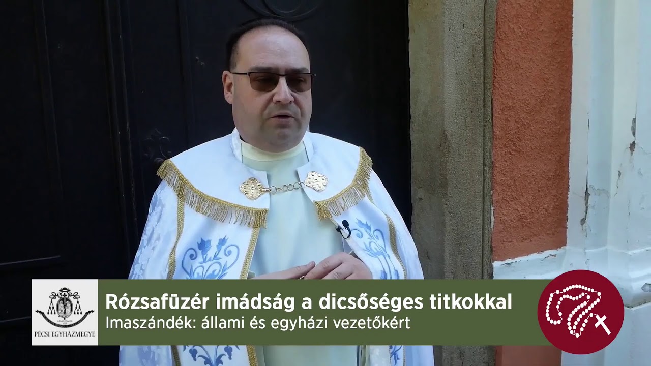 Rózsafüzér imádság a dicsőséges titkokkal