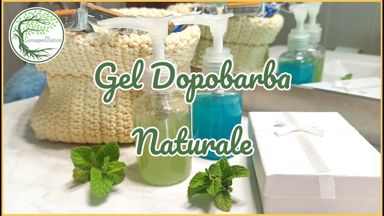 Gel Dopobarba Naturale Fai da Te - Idea Regalo Festa del Papà