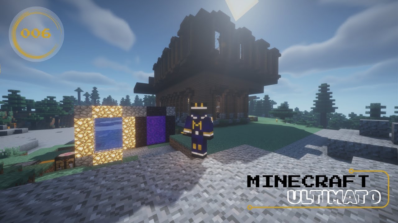 BANCADAS e SANTUARIO das ARMADURAS - Minecraft Ultimato #006