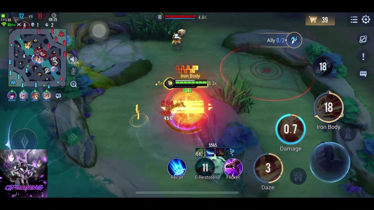 Gameplay Florentino AoV – Mekanik Tinggi, Combo Mematikan!