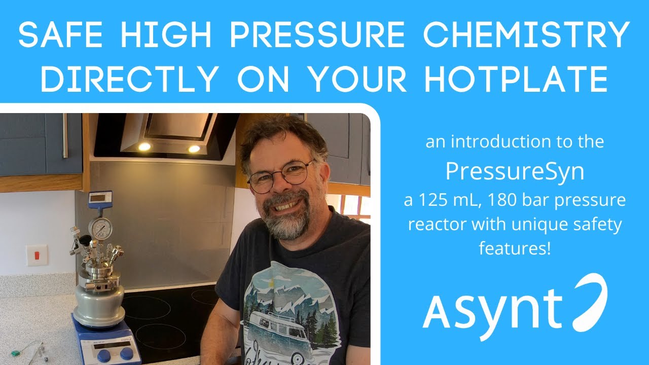 High pressure synthesis with added safety, PressureSyn