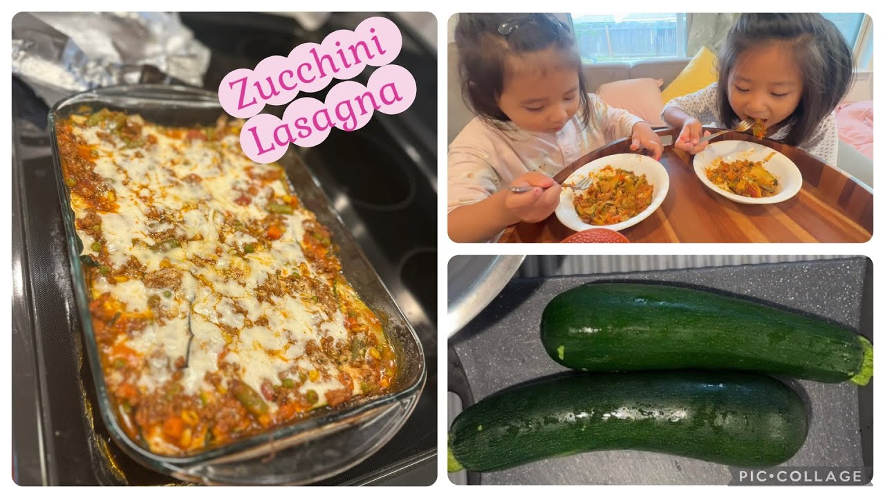 Healthy Zucchini Lasagna | Perfect for a picky eaters