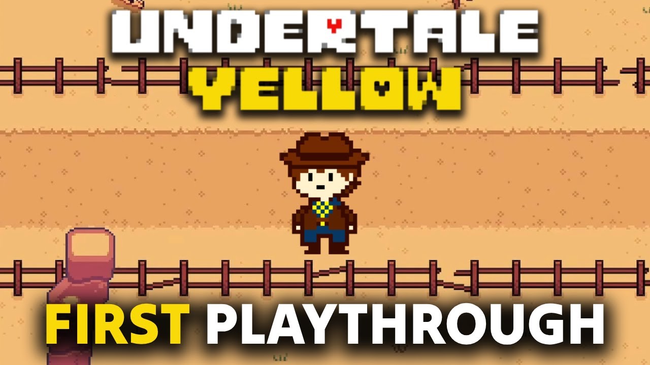 This is LITERALLY Like Undertale 2... | Undertale Yellow First Playthrough LIVE