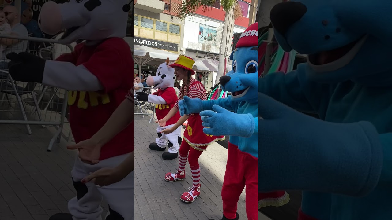 show con personajes 🤡 Dulcylín eventos🎈