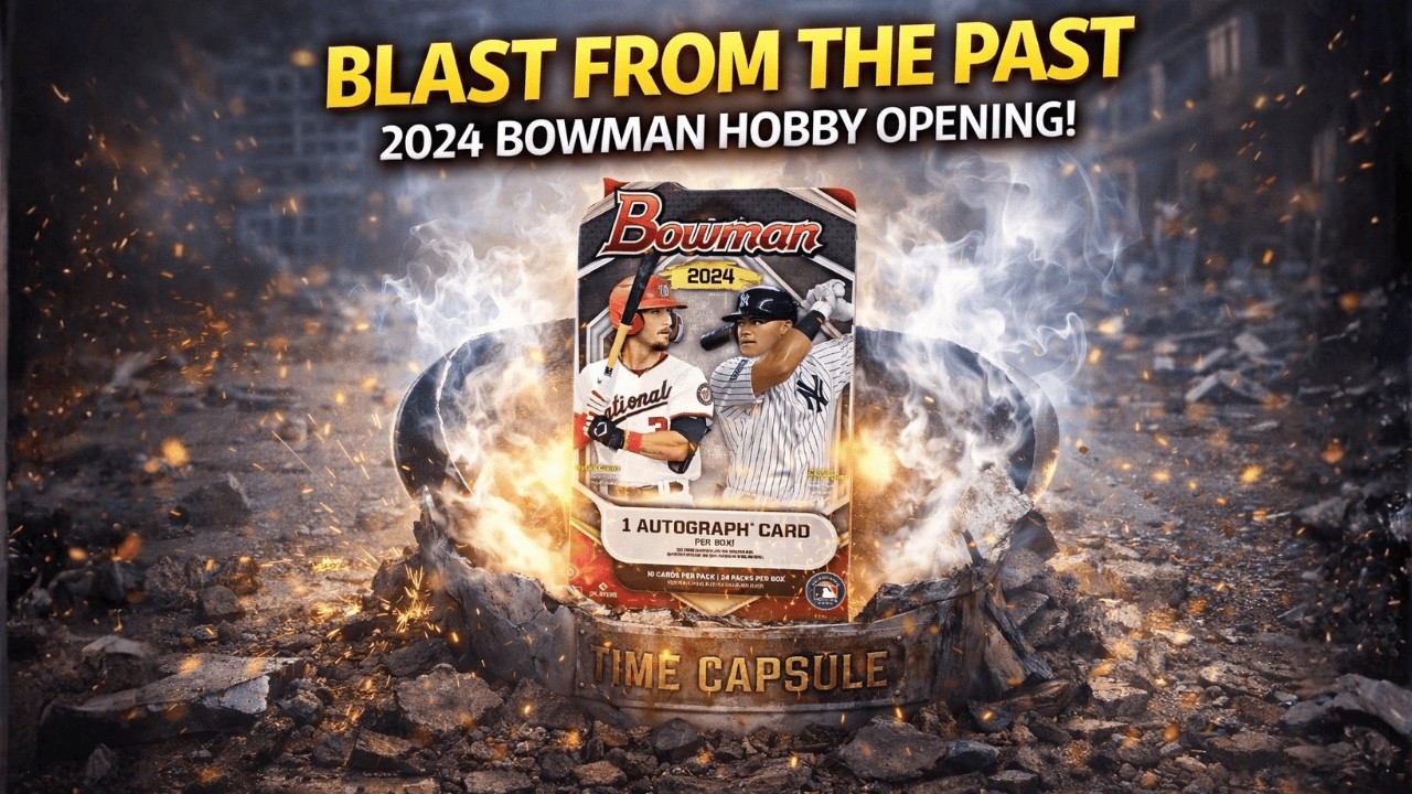 Привет из прошлого! Распаковка подарочной коробки Bowman Hobby 2024 года.