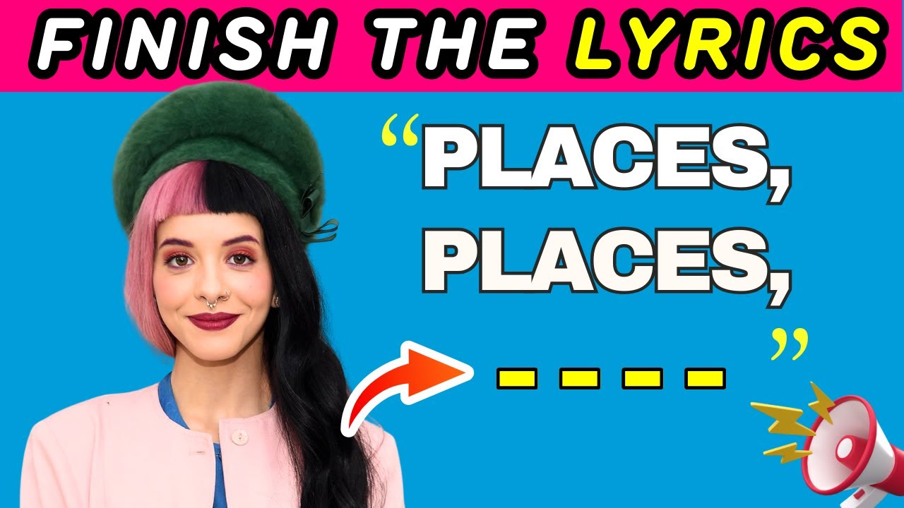 Finish the Lyrics 🎤 Melanie Martinez Edition | Melanie Martinez Lyric Challenge