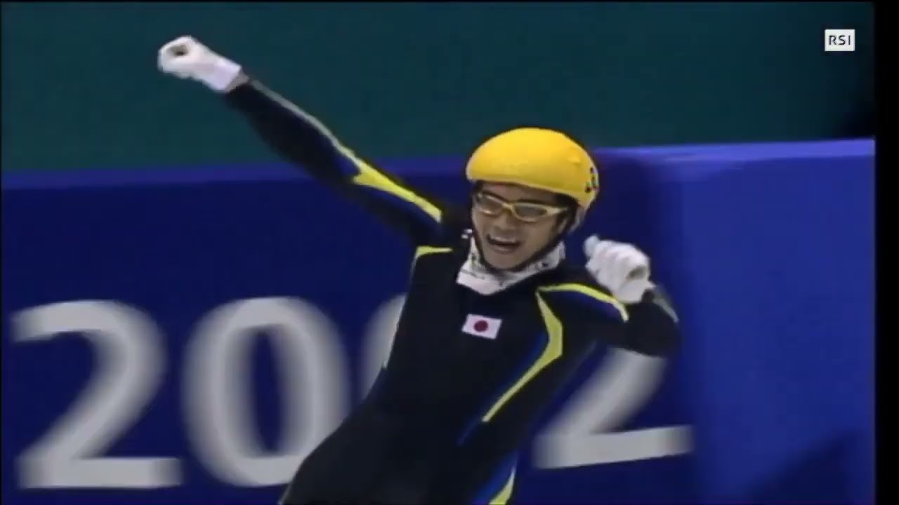 Steven Bradbury Medaglia D'oro Olimpiadi Invernali Salt Lake City 2002 (Video Integrale Gare)