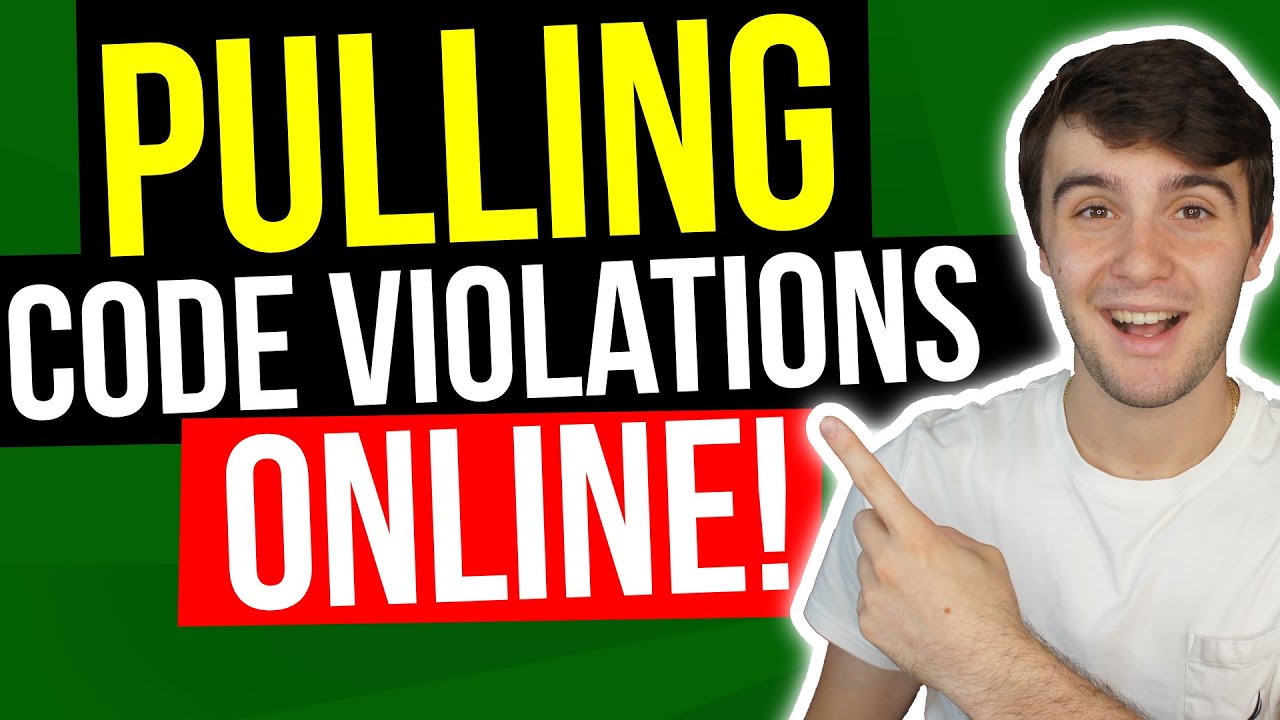 Virtual Wholesaling Real Estate | Pulling Code Violations Online Tips & Tricks