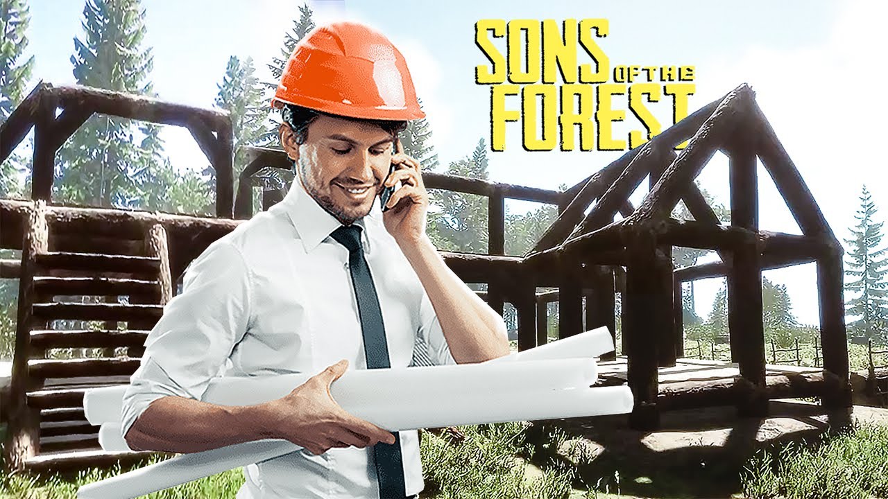 СТРОИТЕЛЬСТВО БАЗЫ в Sons Of The Forest